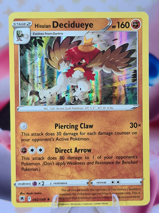 Hisuian Decidueye 082/189 Astral Radiance Holo