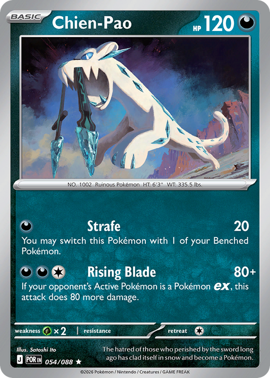 Chien-Pao 054/088 Holo Rare