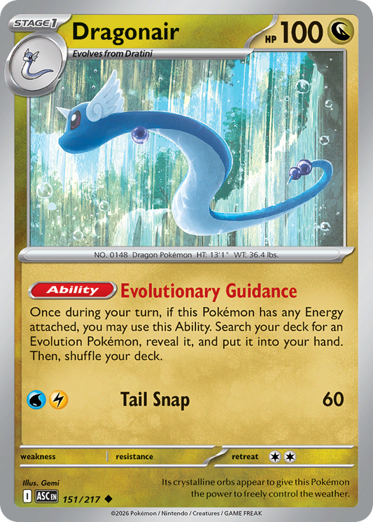 Dragonair 151/217 Ascended Heroes