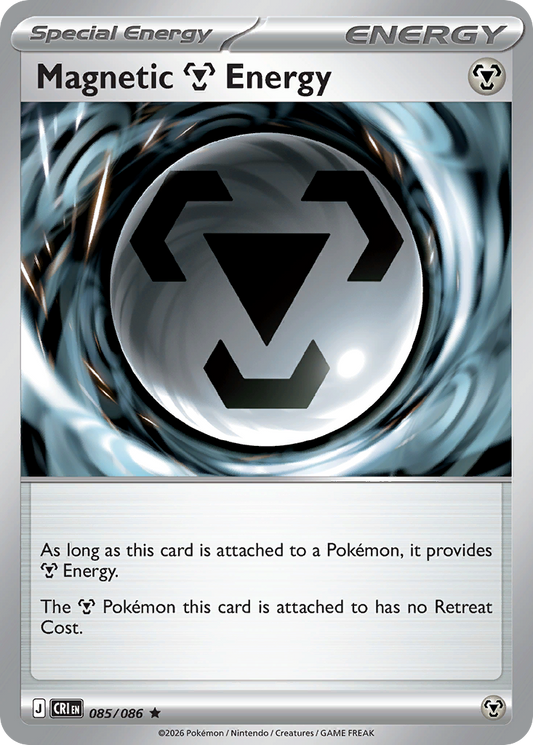 Magnetic Metal Energy 085/086 Chaos Rising Holo Rare