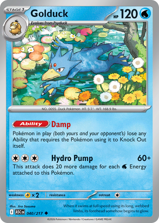Golduck 040/217 Ascended Heroes