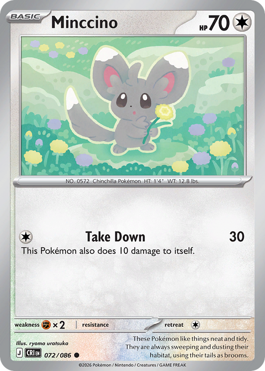 Minccino 072/086 Chaos Rising