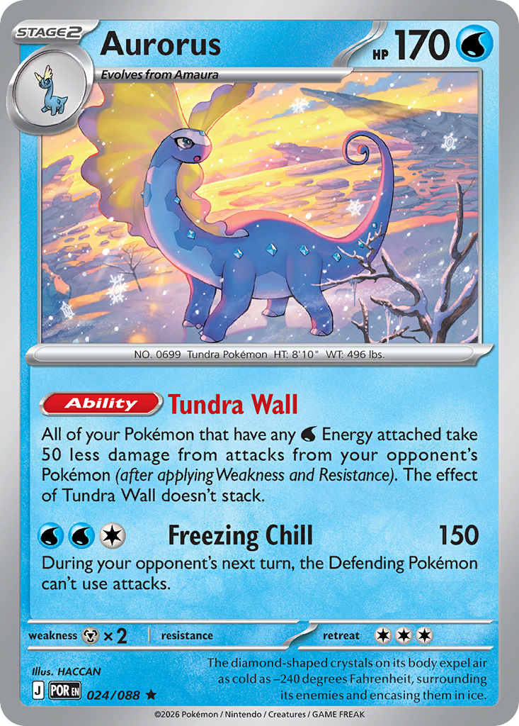 Aurorus 024/088 Holo Rare