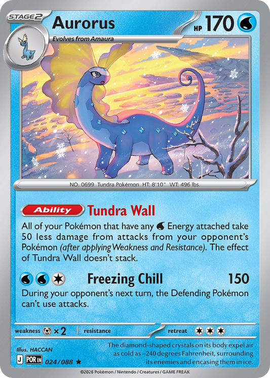 Aurorus 024/088 Holo Rare