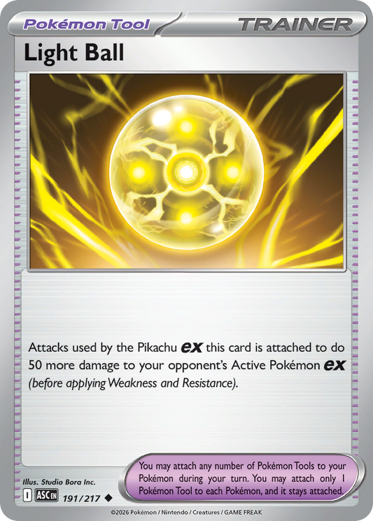 Light Ball 191/217 Ascended Heroes