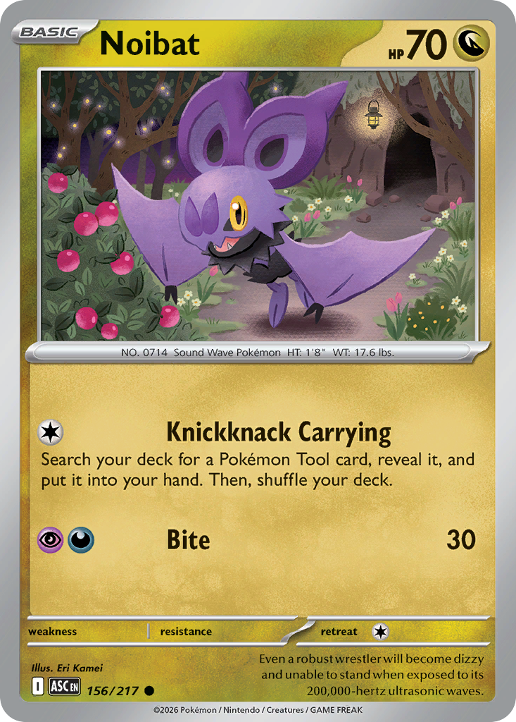 Noibat 156/217 Ascended Heroes