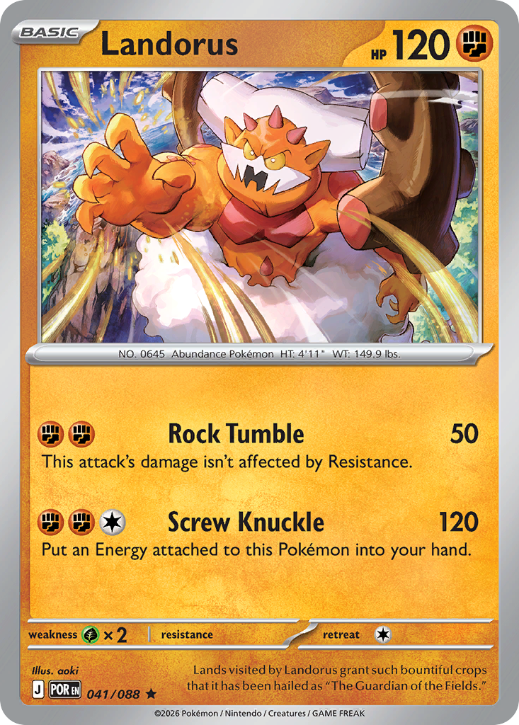 Landorus 041/088 Holo Rare