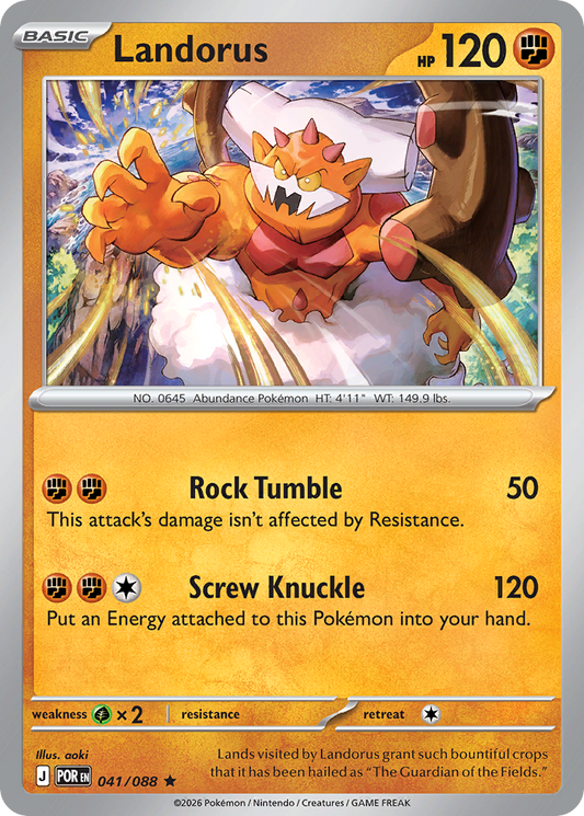 Landorus 041/088 Holo Rare
