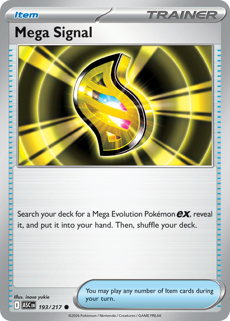 Mega Signal 193/217 Ascended Heroes