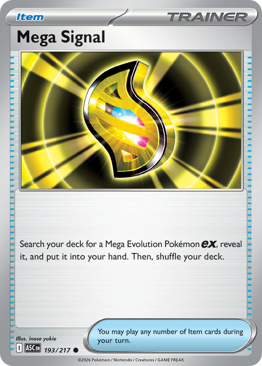 Mega Signal 193/217 Ascended Heroes