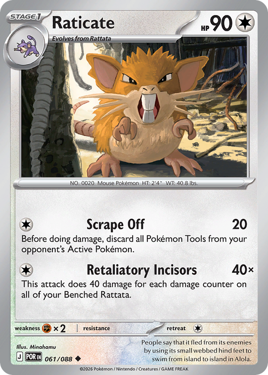 Raticate 061/088