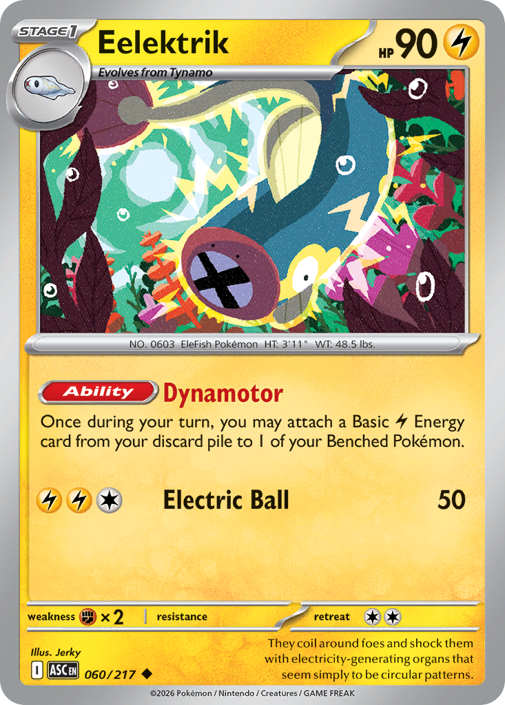 Eelektrik 060/217 Ascended Heroes