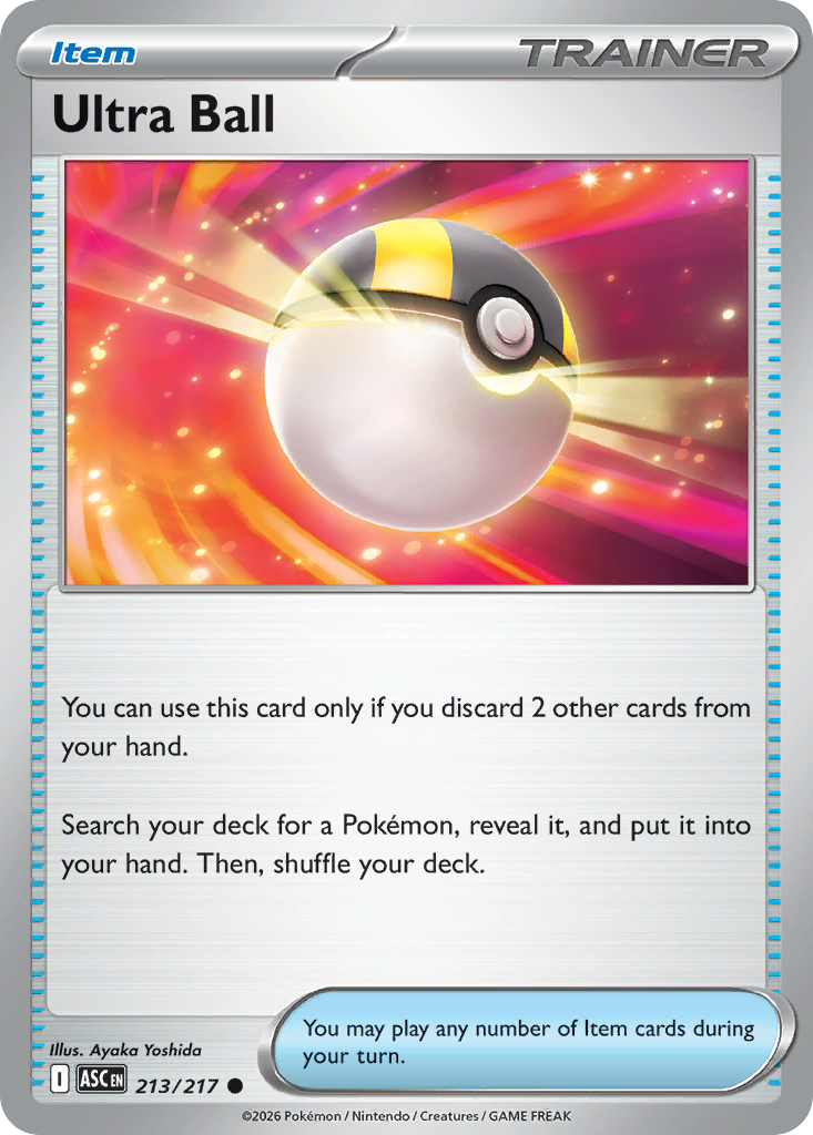 Ultra Ball 213/217 Ascended Heroes
