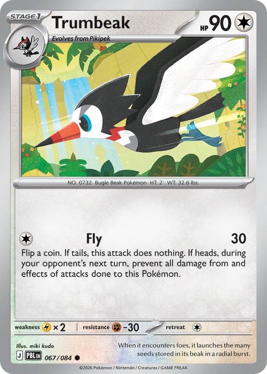 Trumbeak 067/084 Pitch Black