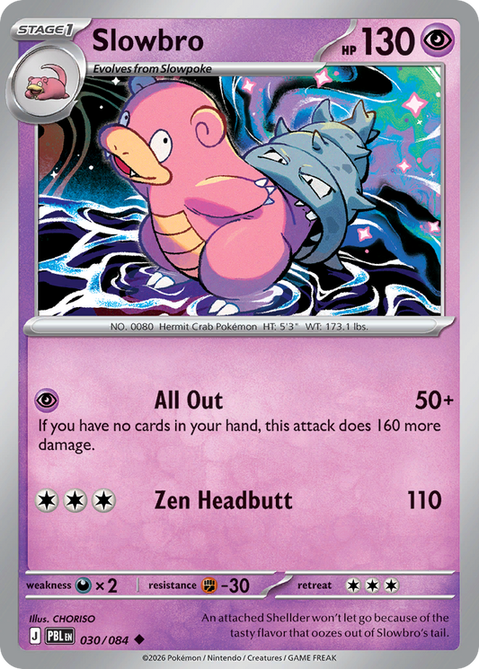 Slowbro 030/084 Pitch Black