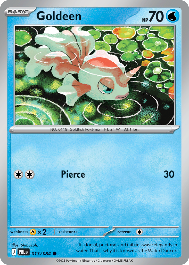 Goldeen 013/084 Pitch Black