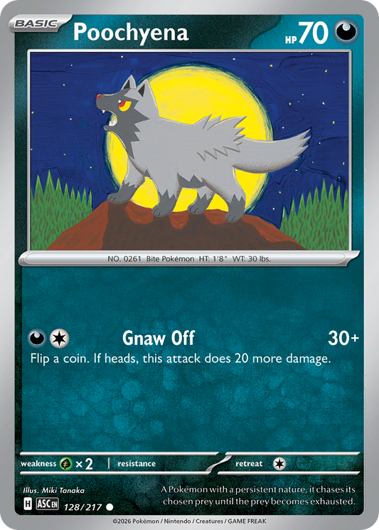 Poochyena 128/217 Ascended Heroes