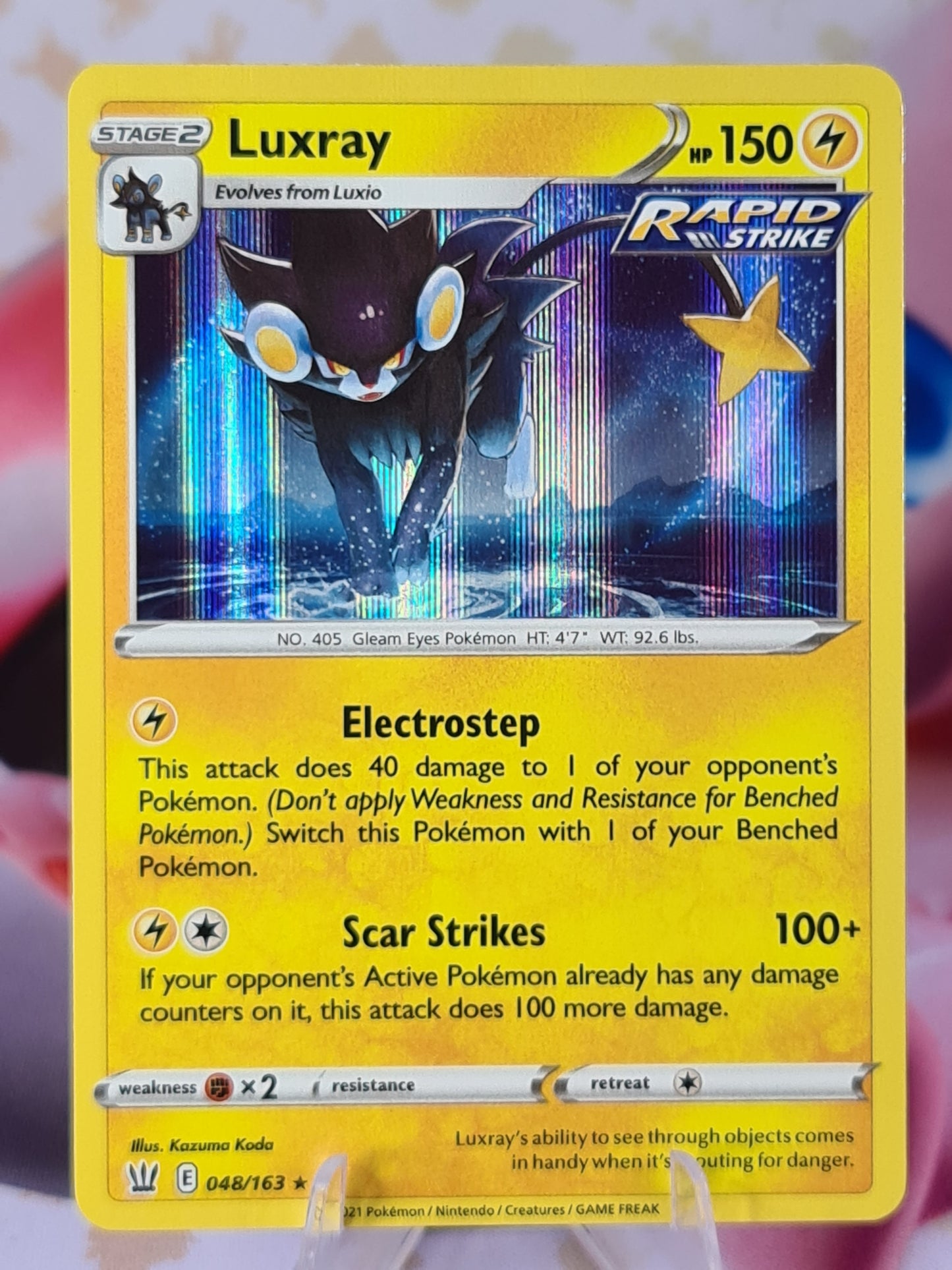 Luxray 048/163 Battle Styles Holo