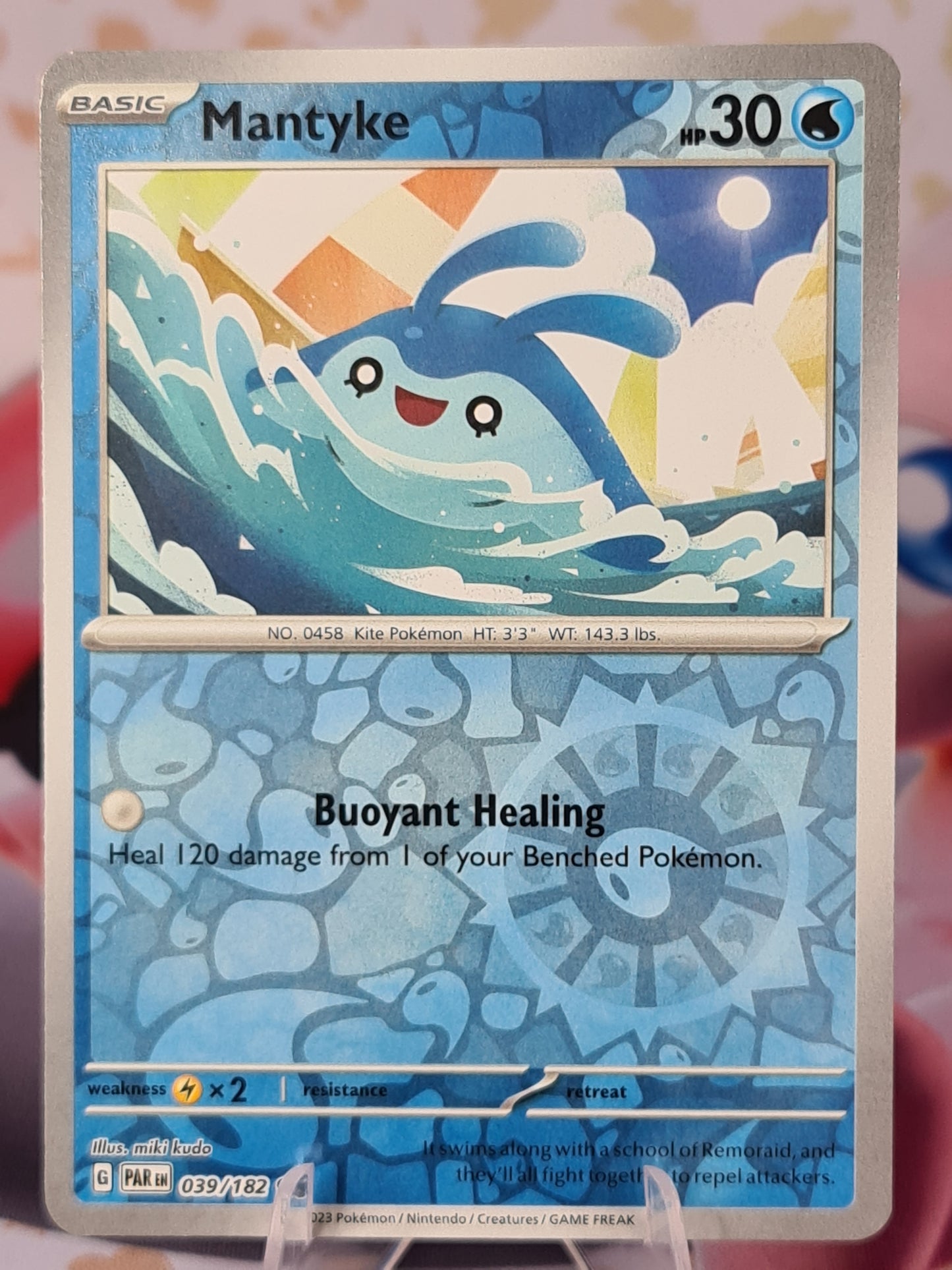 Mantyke 039/182 Paradox Rift Reverse Holo