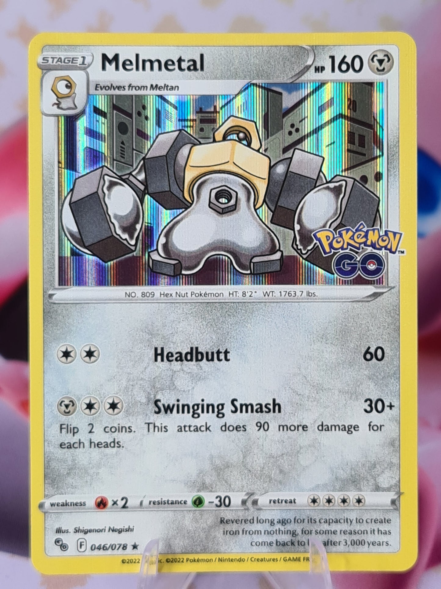 Melmetal 046/078 Pokemon Go Holo