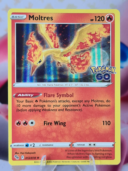 Moltres 012/078 Pokemon Go Holo