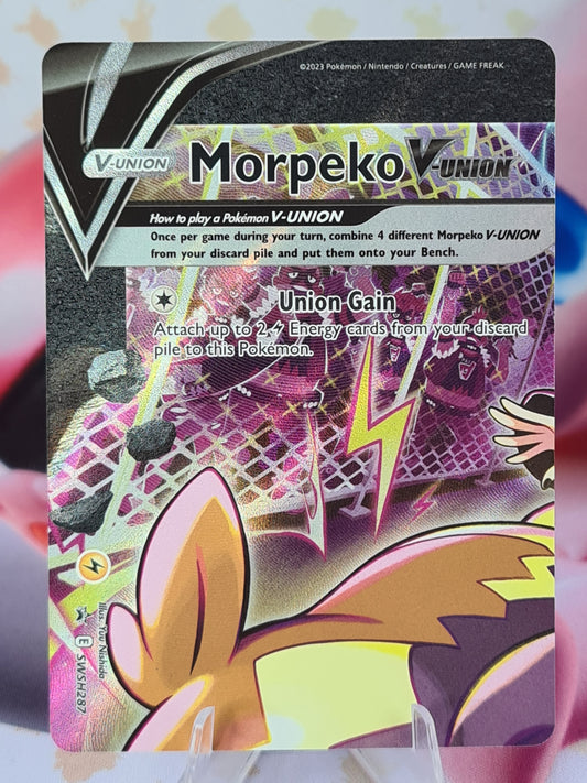 Morpeko V-Union Black Star Promo (complete)