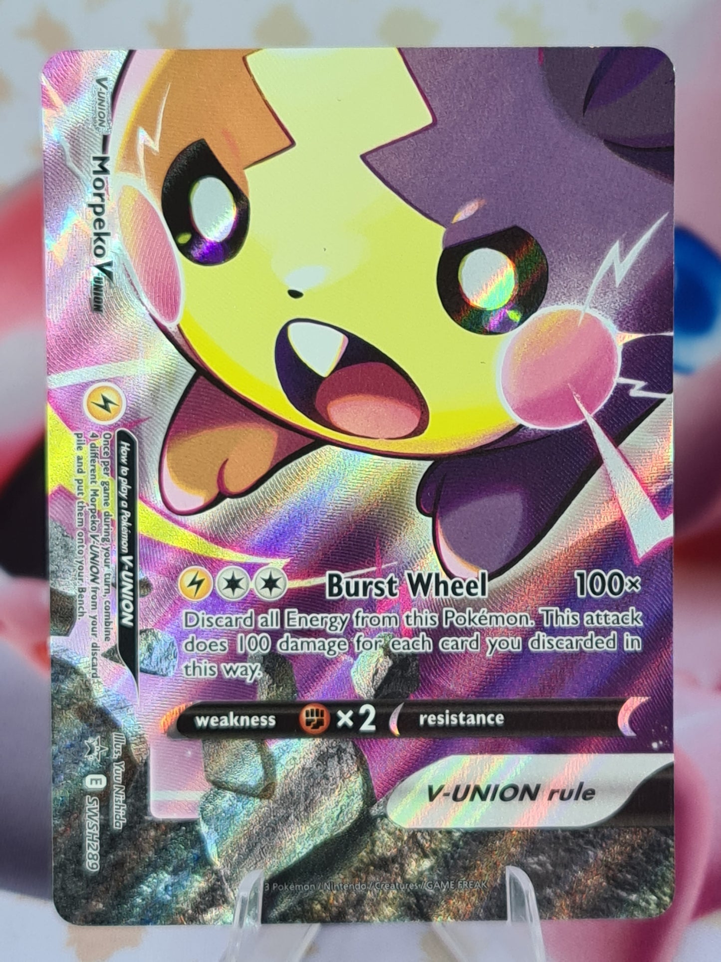 Morpeko V-Union Black Star Promo (complete)