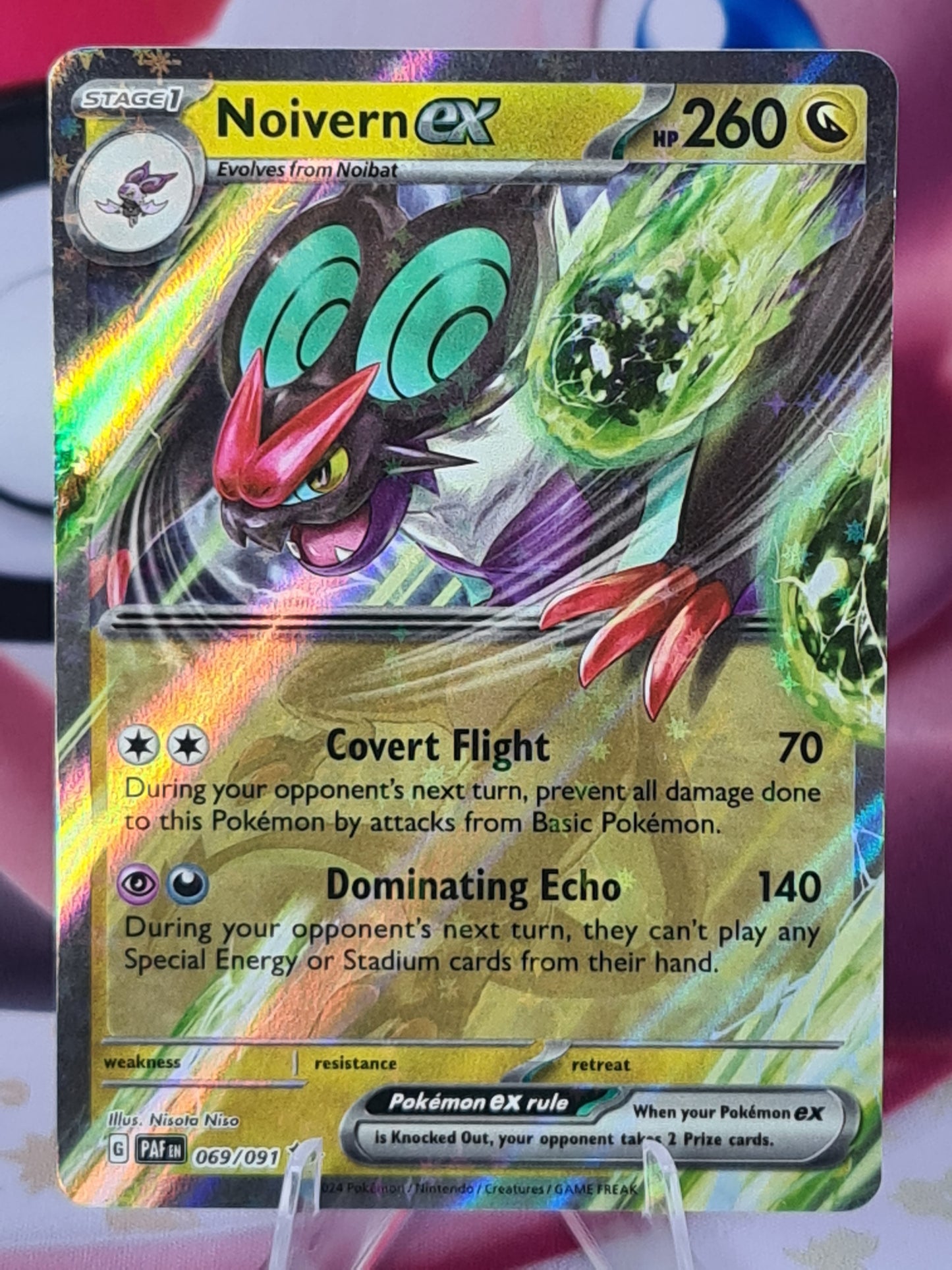 Noivern ex 069/091 Paldean Fates