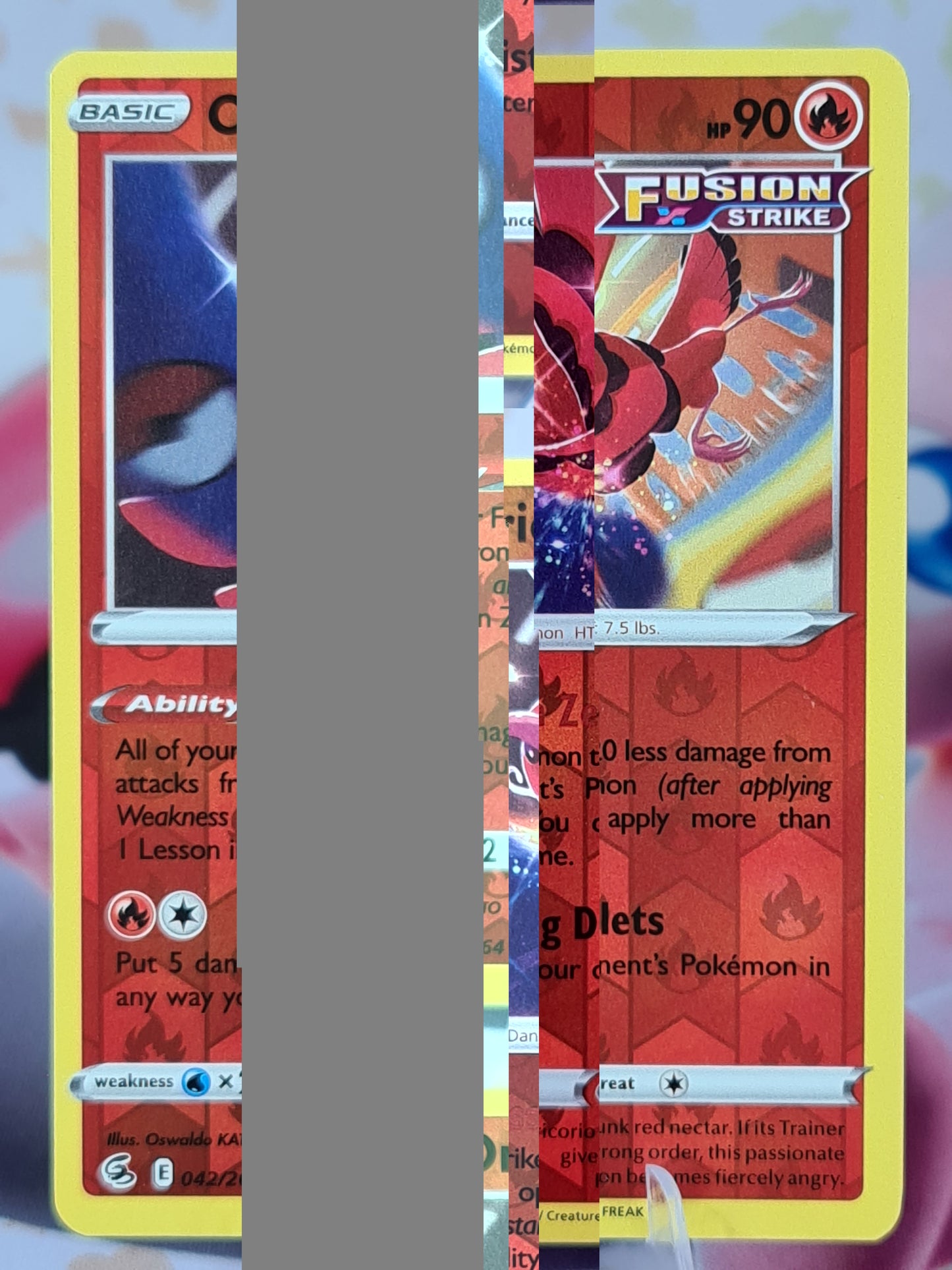 Oricorio 042/264 Fusion Strike Reverse Holo