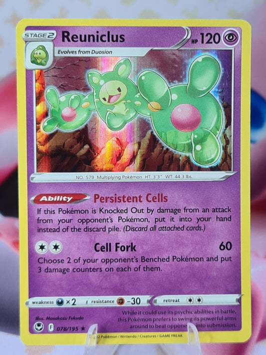 Reuniclus 078/195 Silver Tempest Holo