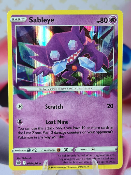 Sableye 070/196 Lost Origin Holo