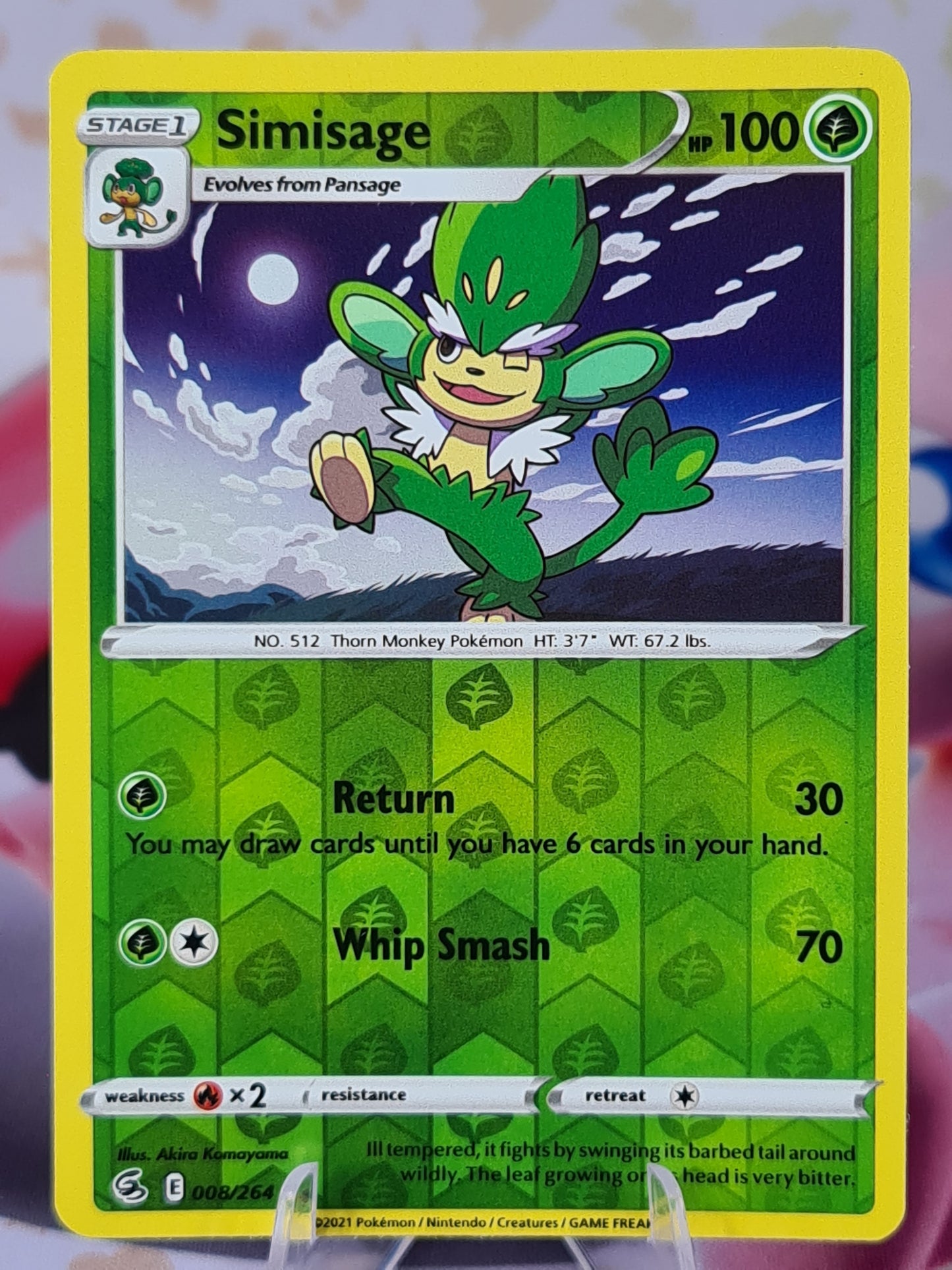 Simisage 008/264 Fusion Strike RH