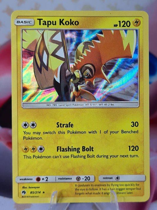 Tapu Koko 85/214 Lost Thunder Holo