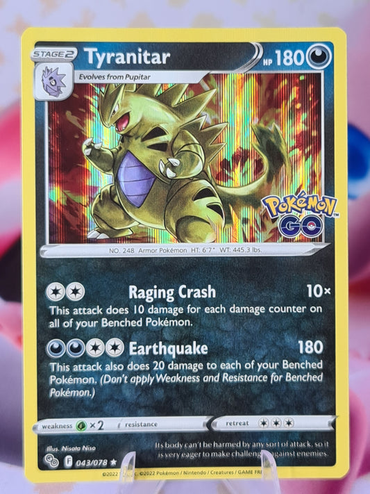 Tyranitar 043/078 Pokemon Go Holo