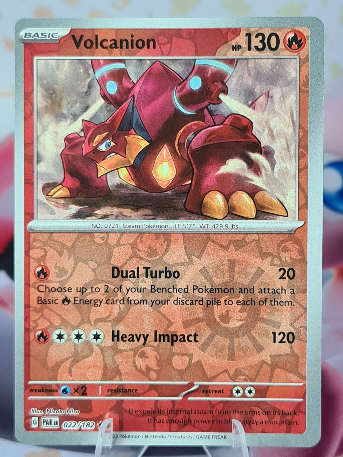 Volcanion 022/182 Paradox Rift RH