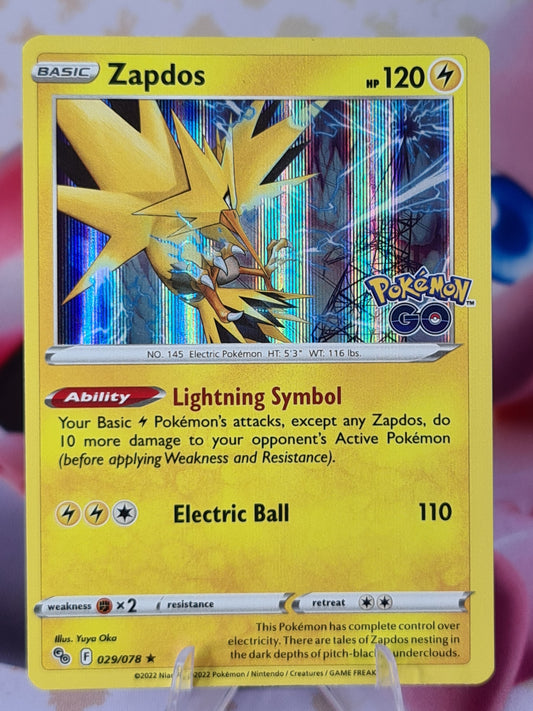 Zapdos 029/078 Pokemon Go Holo