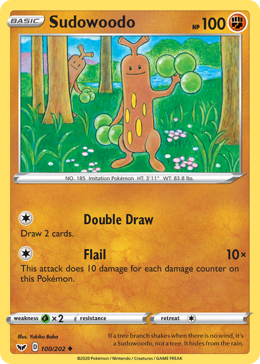 Sudowoodo 100/202 Sword Shield