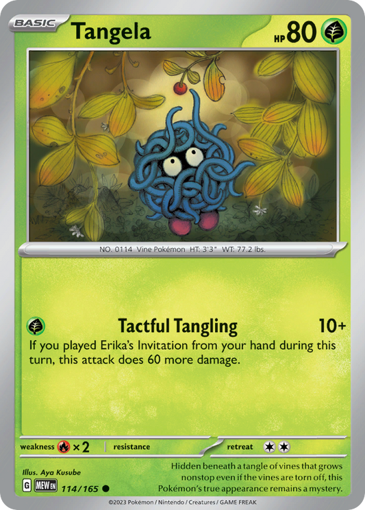 Tangela 114/165 151