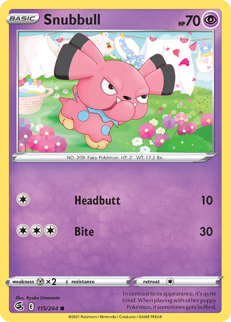 Snubbull 115/264 Fusion Strike