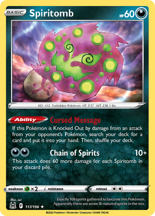 Spiritomb 117/196 Lost Origin