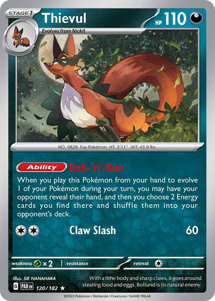 Thievul 120/182 Paradox Rift Holo