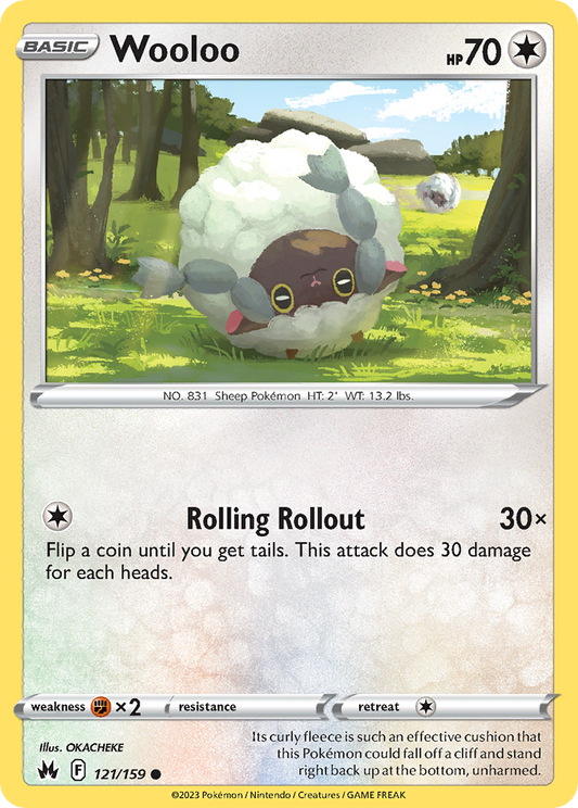 Wooloo 121/159 Crown Zenith