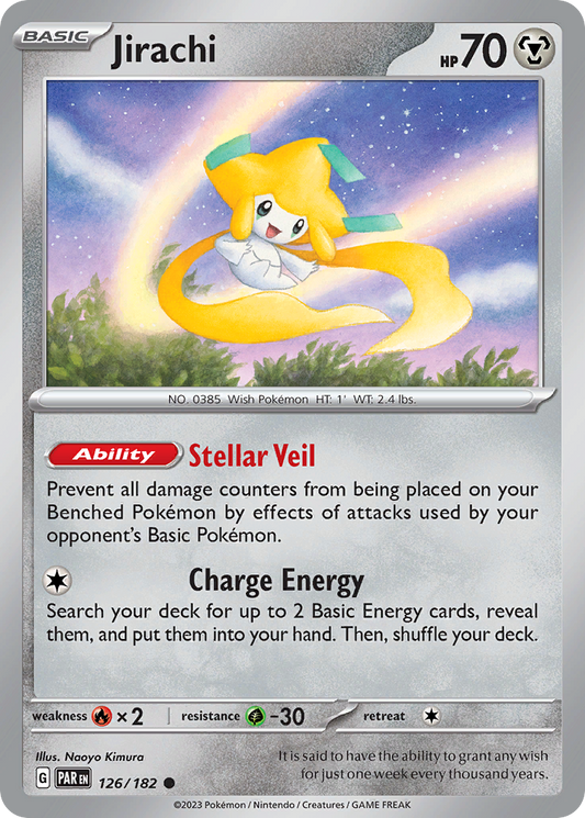 Jirachi 126/182 Paradox Rift