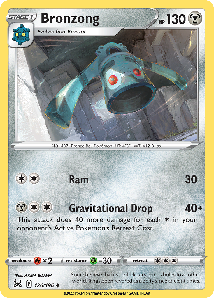 Bronzong 126/196 Lost Origin