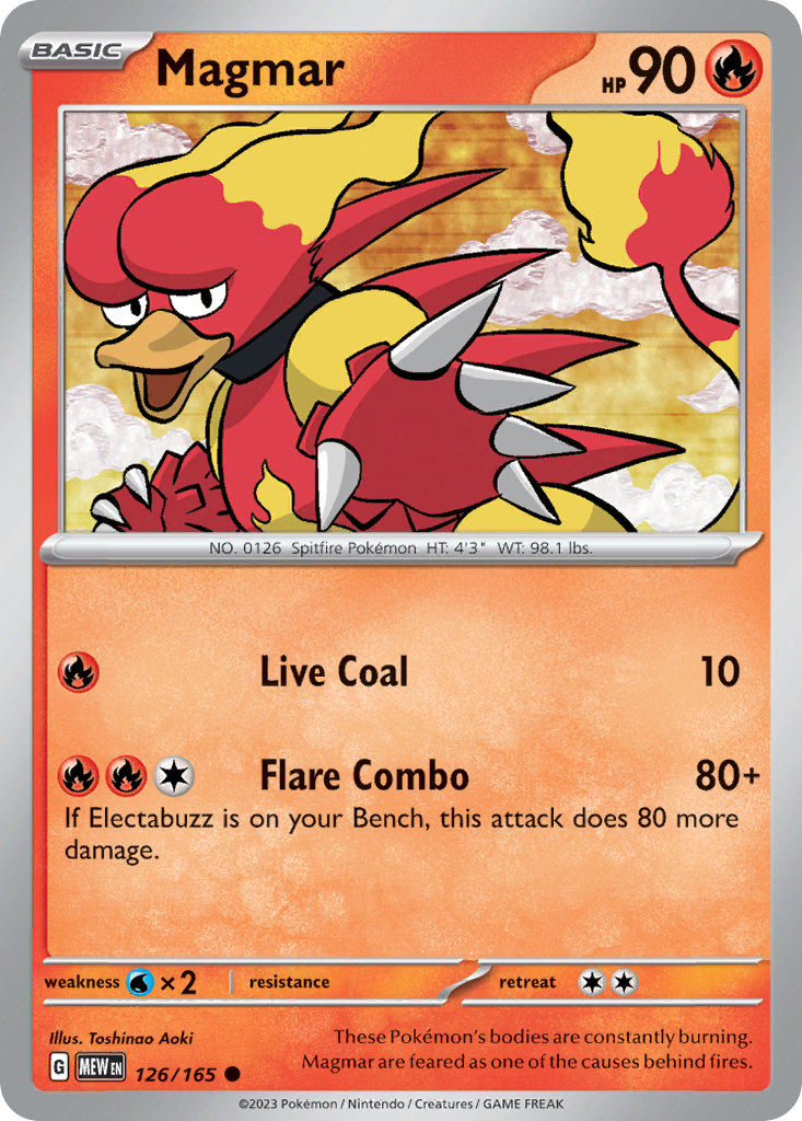 Magmar 126/165 151