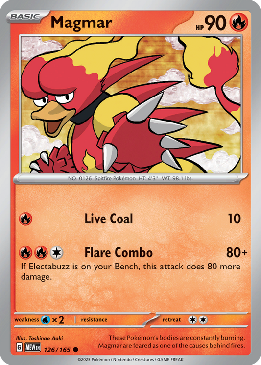 Magmar 126/165 151