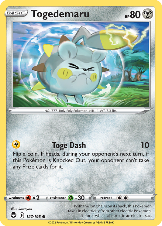 Togedemaru 127/195 Silver Tempest