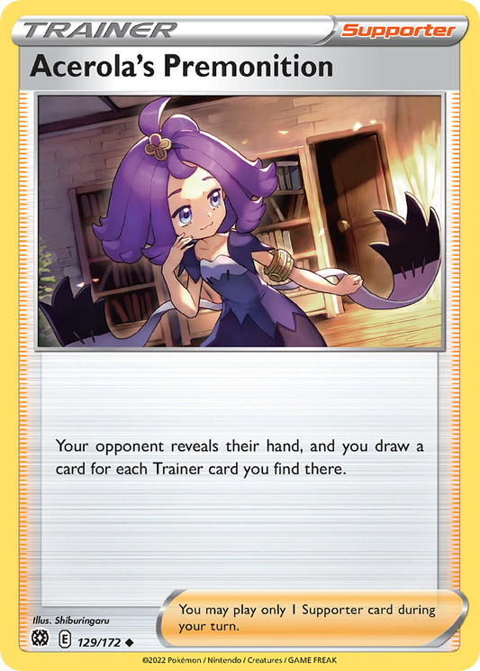 Acerola's Premonition 129/172 Brilliant Stars