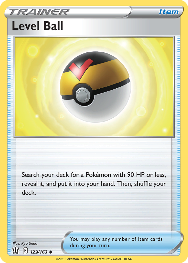 Level Ball 129/163 Battle Styles