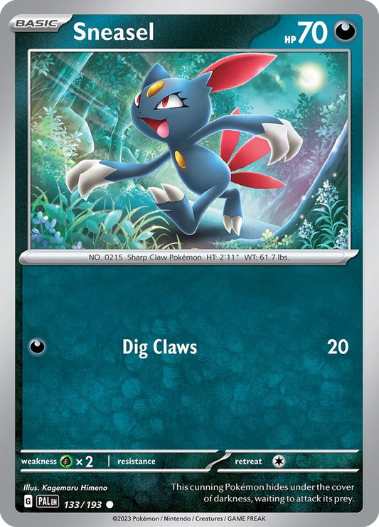 Sneasel 133/193 Paldea Evolved